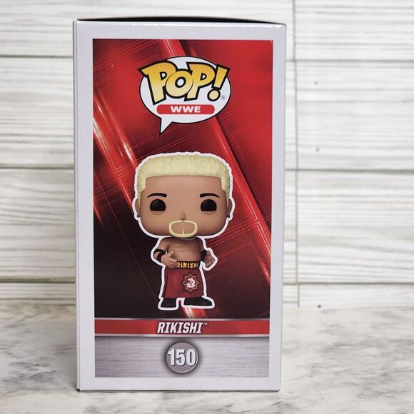 Funko Pop WWE Target Exclusive 150 Rikishi 151 The Hurricane with Protectors - Picture 5 of 13